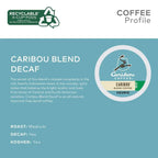 Caribou Coffee Caribou Blend Decaf K-Cup Pods, Medium Roast, 96 Count