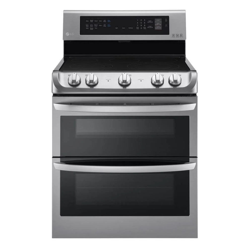LG Double Oven Stainless Steel Electric Range, 7.3 Cu. Ft. - LDE4413ST