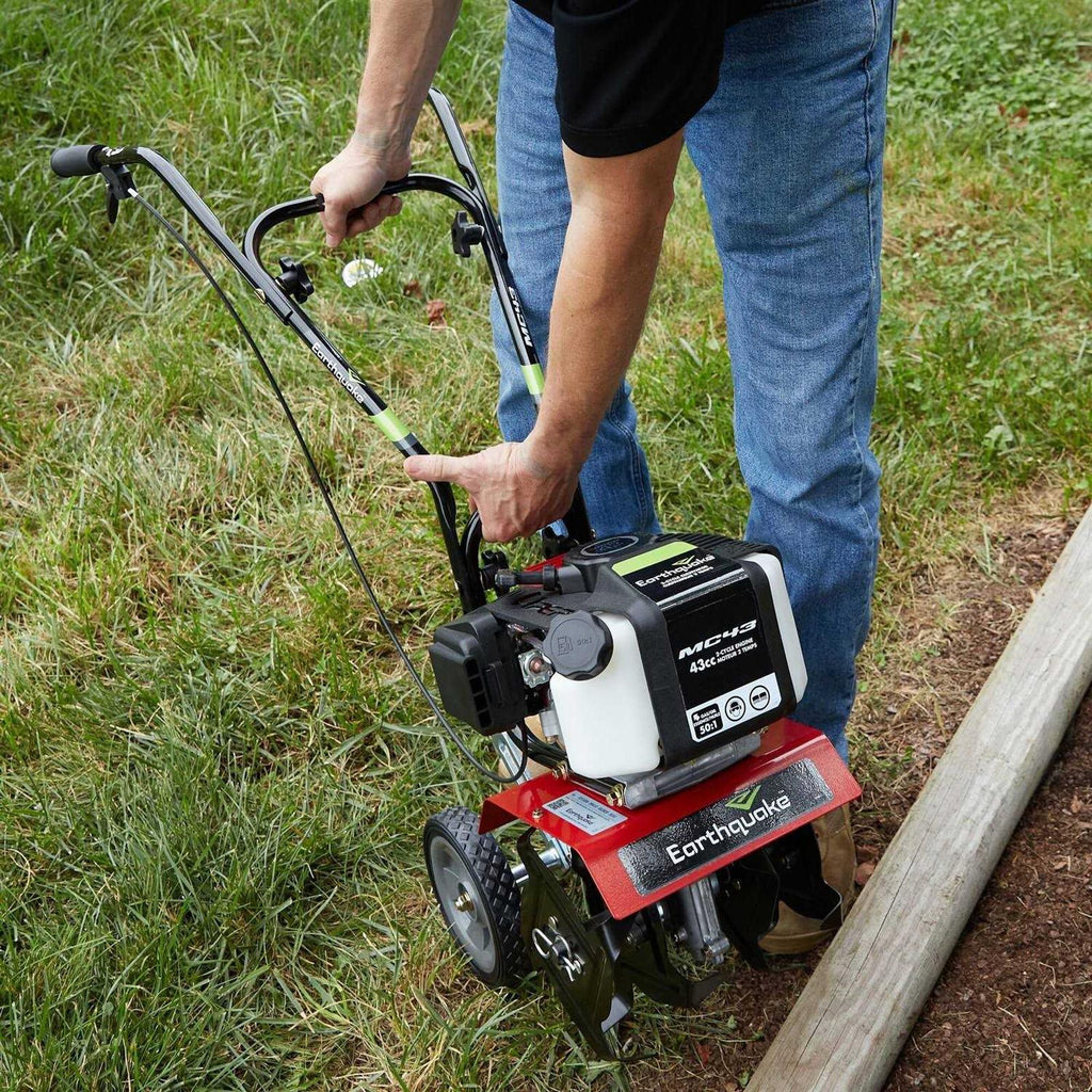 Earthquake Mini Cultivator 43cc 2-Cycle Red - MC43