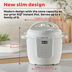 Instant Pot 6QT RIO Chef Series 7-in-1 Multi-Cooker, Black