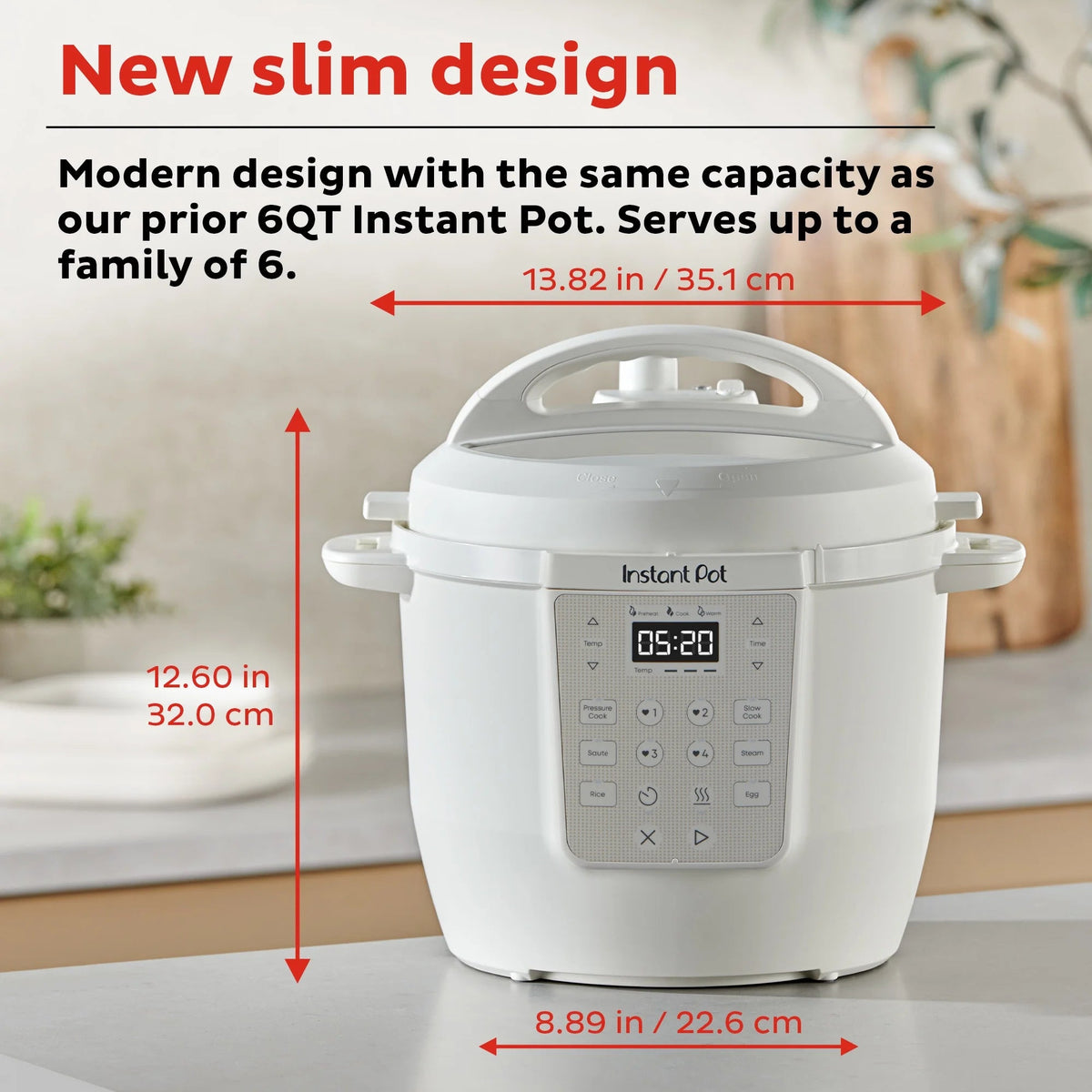 Instant Pot 6QT RIO Chef Series 7-in-1 Multi-Cooker, Black