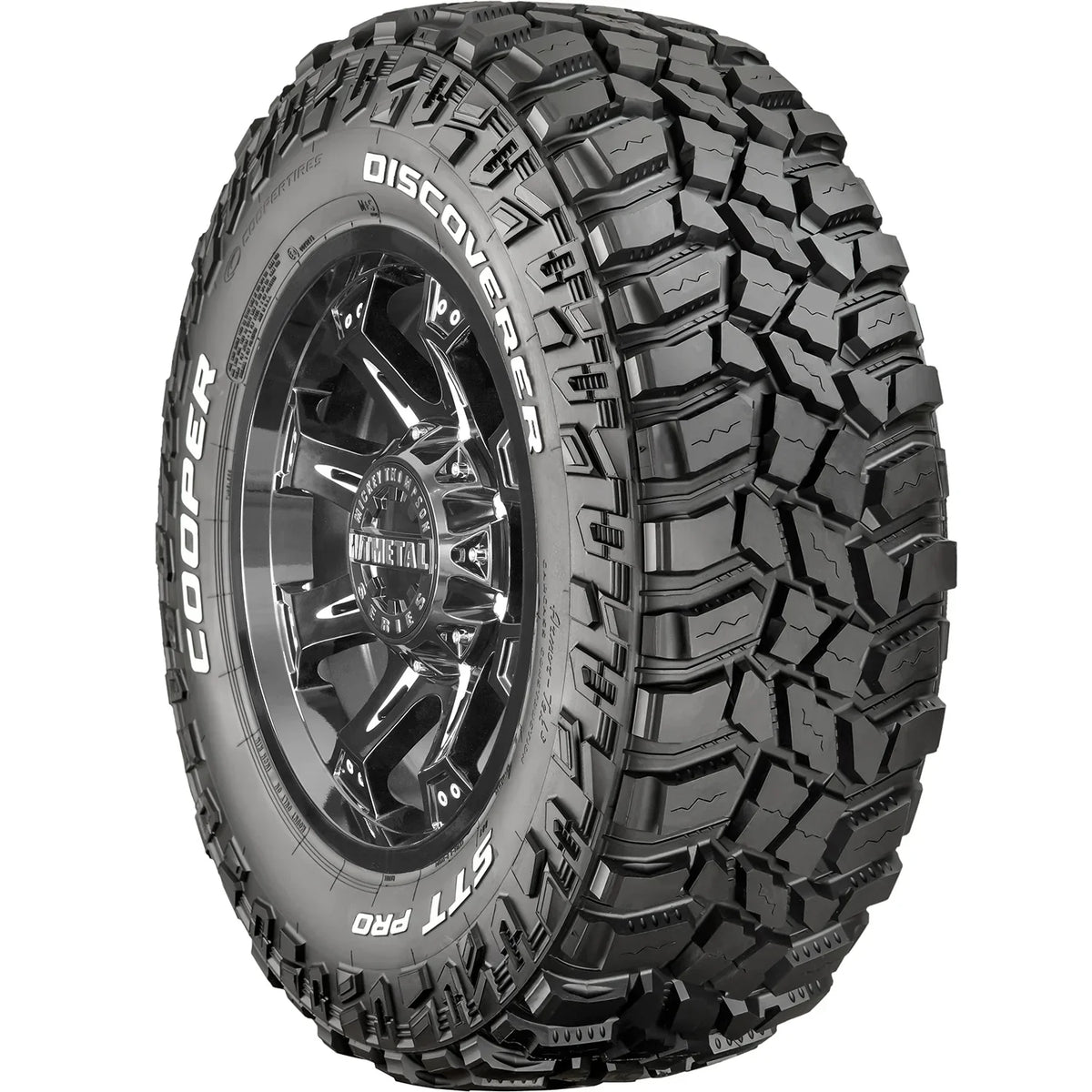 Cooper Discoverer STT Pro LT 285/70R17 121/118Q E 10 Ply Mud Tires, Pair Of 2