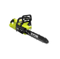 RYOBI 40V 18-Inch Cordless Chainsaw Kit With Battery And Charger - Green