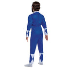 Power Rangers - Mighty Morphin Blue Ranger Halloween Costume for Children, Boys Size XS (4/5), by Disguise