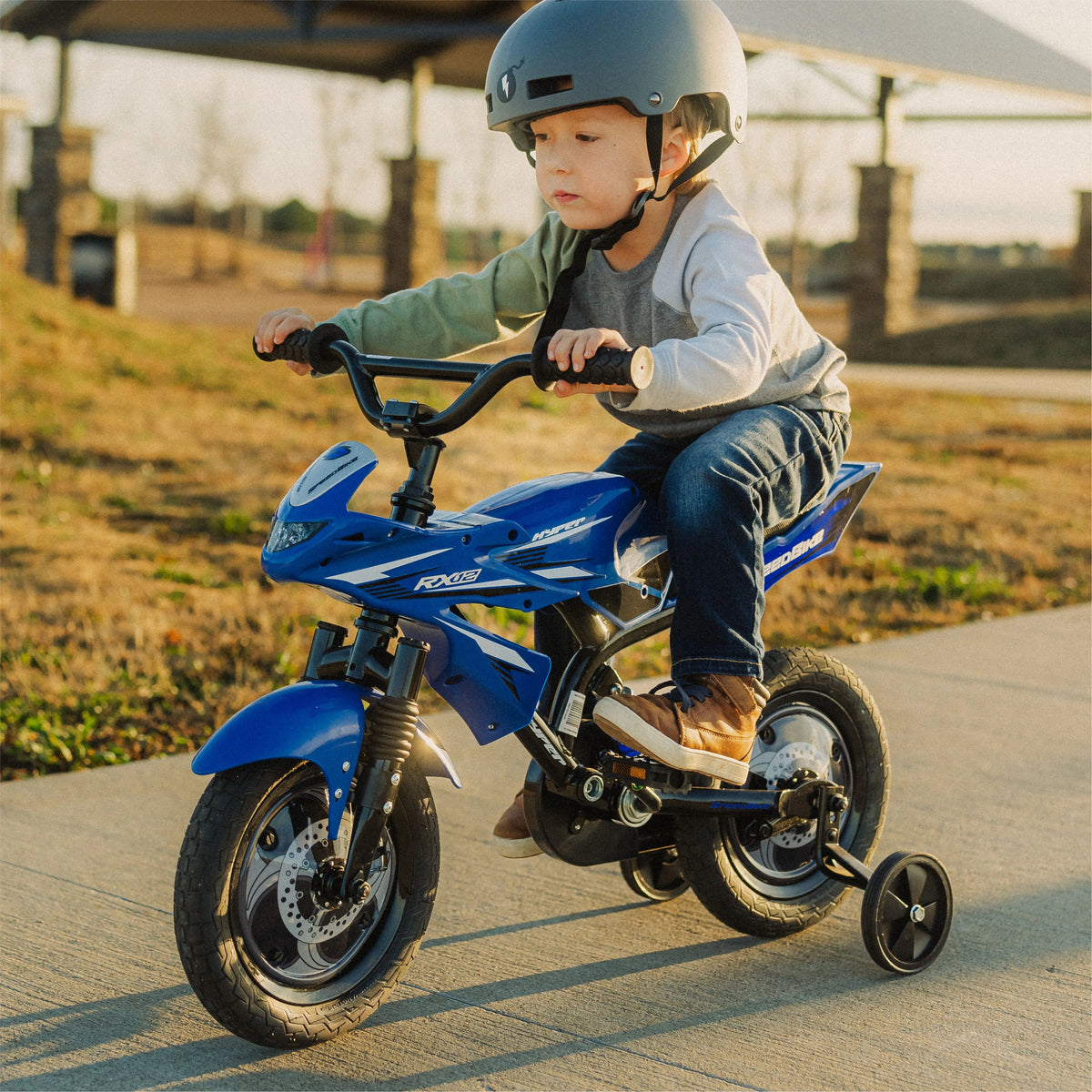 Hyper Speed 12-Inch Boys' Bicycle - Blue