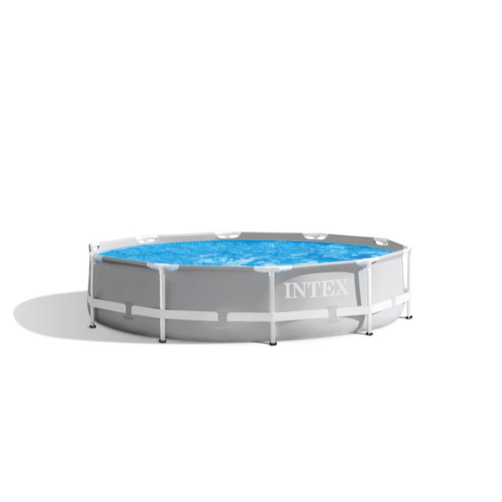 Intex Prism Frame Above Ground Swimming Pool 14ft x 42in With Pump - 26719EH