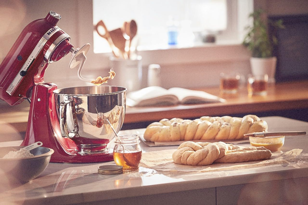 5-Quart Tilt-Head Stand Mixer With Stainless Steel Bowl, 10 Speeds