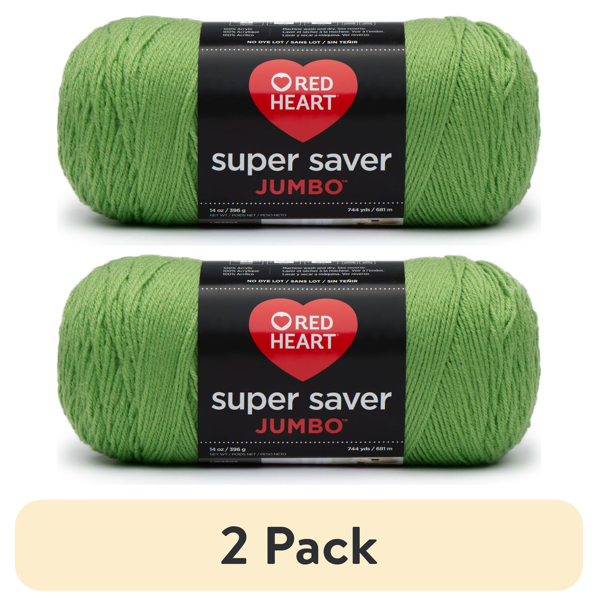 Red Heart® Super Saver® Jumbo #4 Medium Acrylic Yarn, 744 Yards