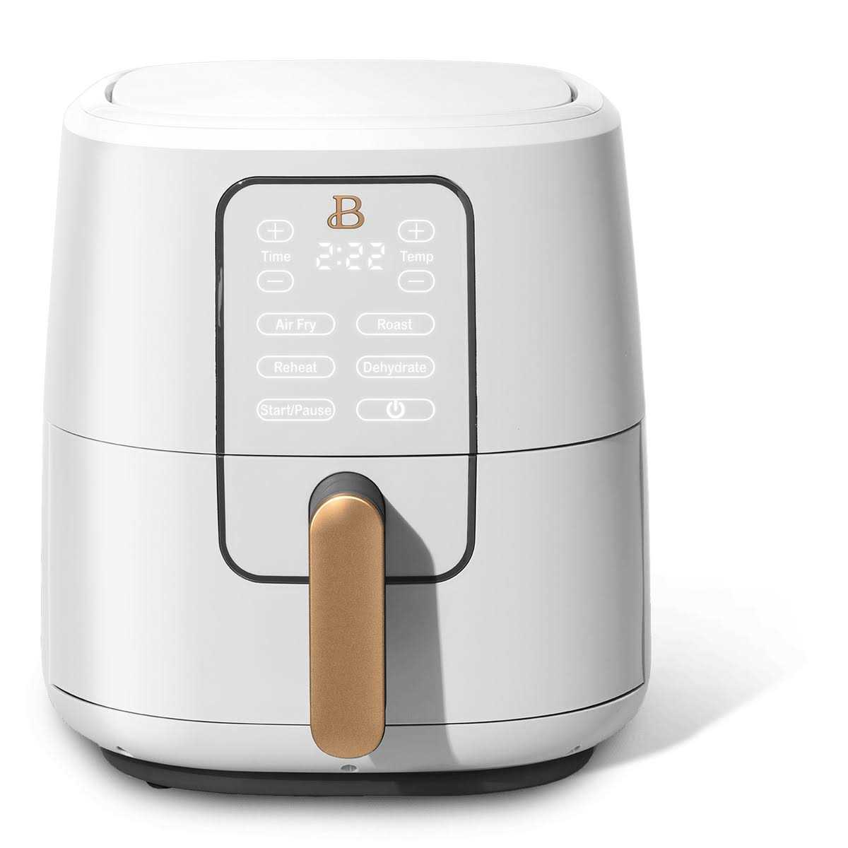 Beautiful Digital Air Fryer 6QT, White Icing