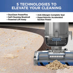 Shark Vertex DuoClean PowerFin Upright Vacuum With Powered Lift-Away And Self-Cleaning Brushroll - AZ2000