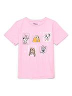 Hello Kitty Animal Print Girls Short Sleeve Graphic T-Shirt, Sizes 4-16