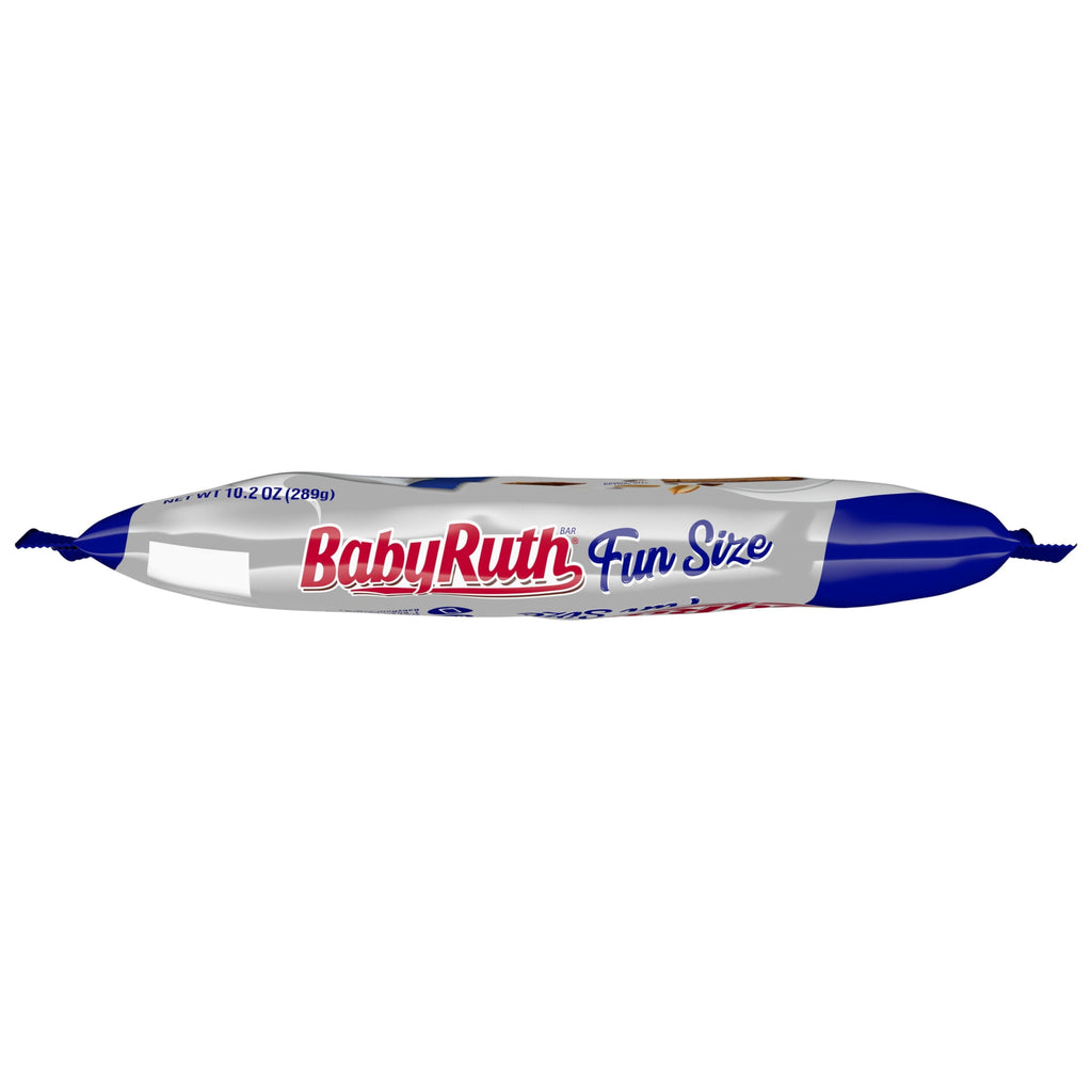 Baby Ruth Halloween Candy Bars Fun Size, Bulk Candy for Party Favors