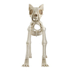 Way To Celebrate Animated Skeleton Cat Halloween Decoration, Beige, 60 in
