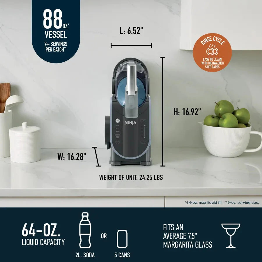 Ninja Professional Frozen Drink Maker, 88 oz Vessel, 200W