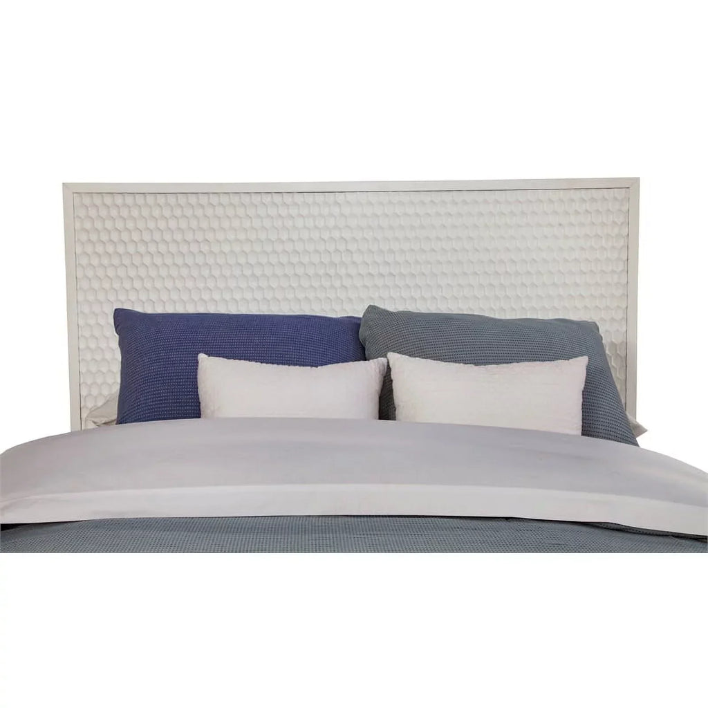 Home Square 3 Piece Furniture Set With 2-Drawer Nightstand And Full Wood Headboard