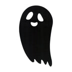 Paper Ghost Cutouts Decoration, Black, 12 Pieces, Halloween by Way To Celebrate