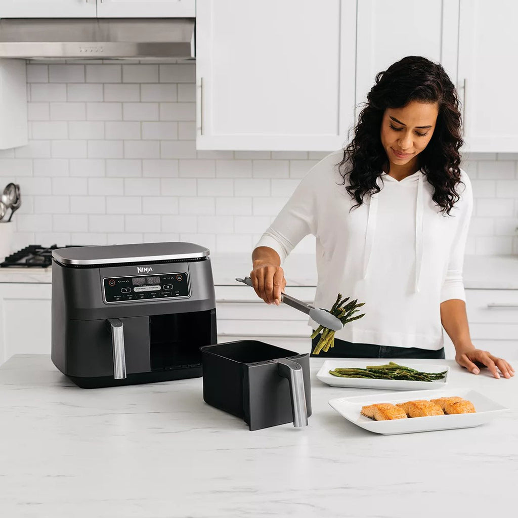 8-Qt 2-Basket Air Fryer With DualZone Technology And Smart Finish
