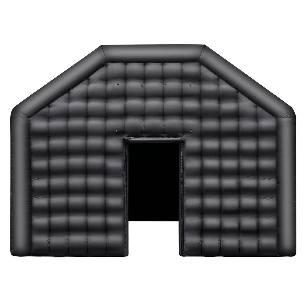 Inflatable Nightclub Party Tent With Lights, 19.7 x 16.4 x 12 Ft