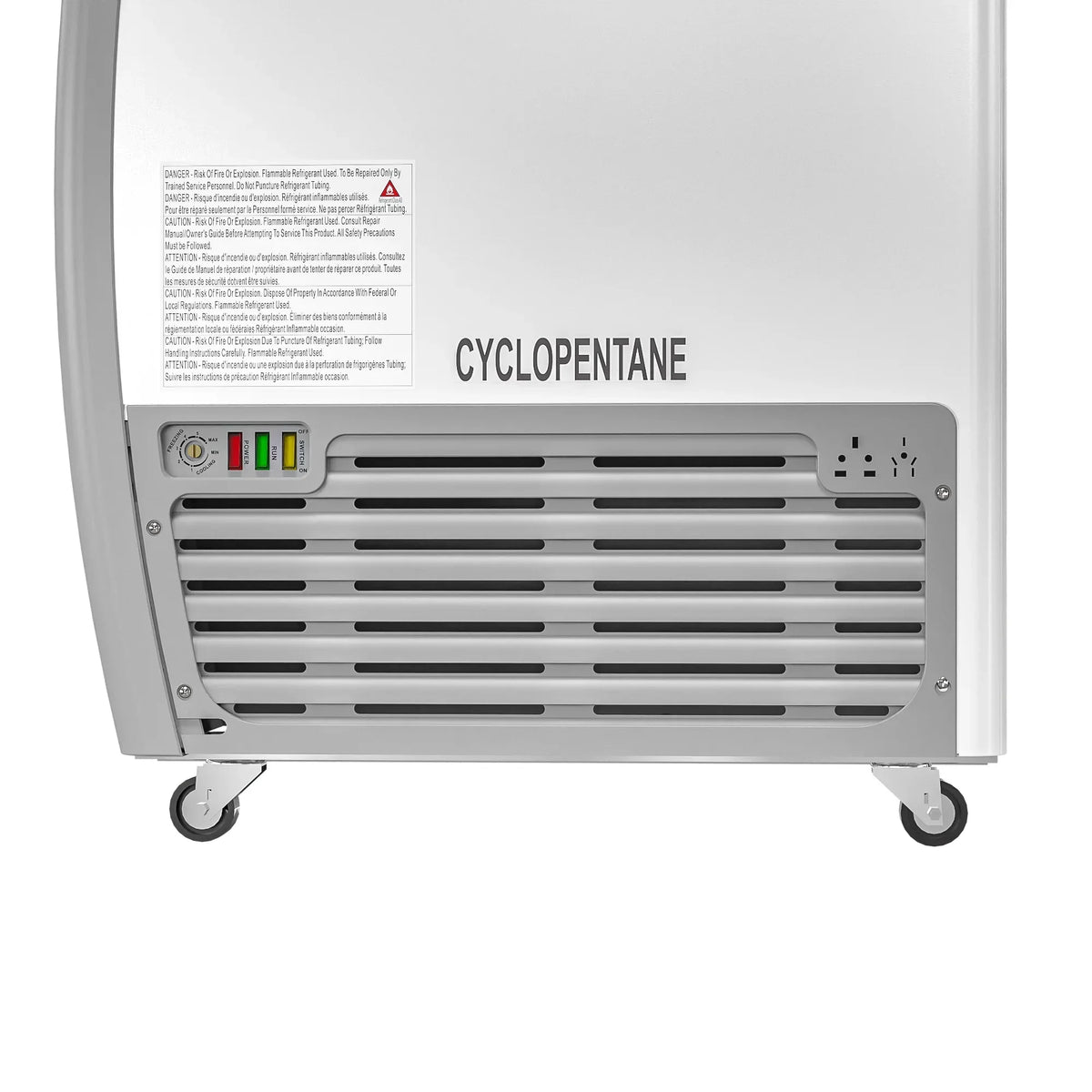 KoolMore Commercial Ice Cream Display Freezer, 71 in., 20 cu. ft.