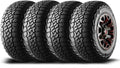 Mastertrack All-Terrain SUV Tires 265/70R17 115T, Set Of 4 - BADLANDS AT