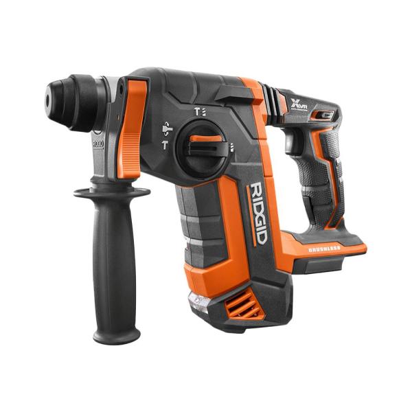 RIDGID 18-Volt OCTANE Cordless Brushless 1 in SDS-Plus Rotary Hammer - R86711B