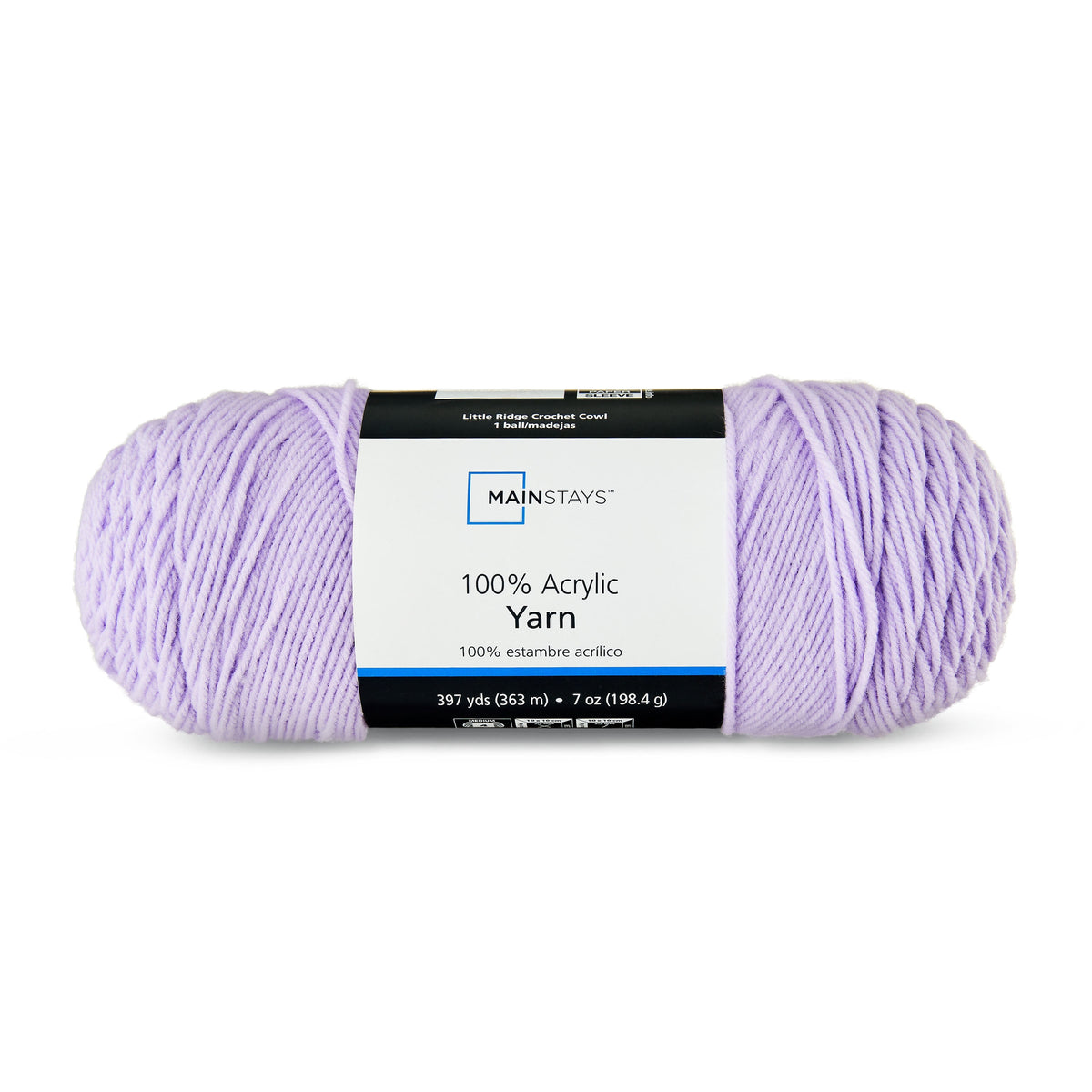 Mainstays Medium 4 Acrylic Yarn, 7 oz, 397 Yards