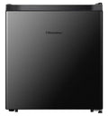 Hisense Single Door Mini Refrigerator, Black, 1.6 Cu Ft - WMS017M6XBE