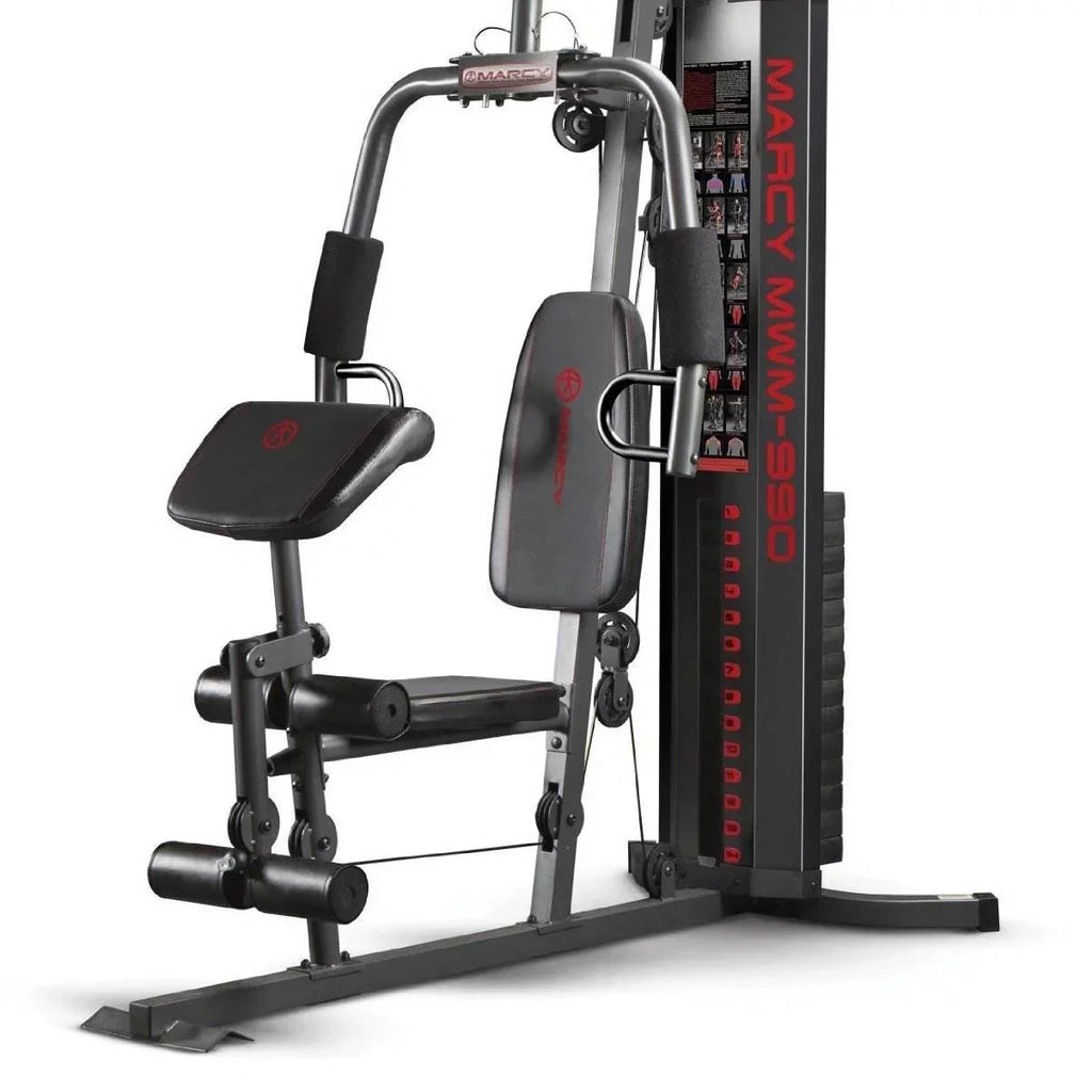 Marcy Full Body 150lb Stack Home Gym Workout Machine - MWM-990