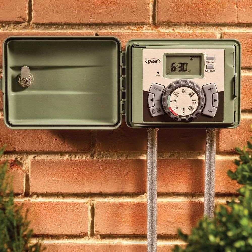 Orbit 4-Station Easy-Set Logic Indoor/Outdoor Sprinkler Timer - 57894