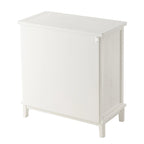 Farmhouse Fully Assembled Nightstand With 2 Drawers