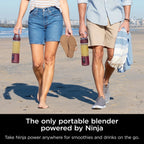 Ninja Blast Portable Personal Blender, Cordless, 18 oz, Metallic Purple - BC151PL