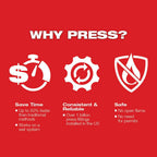 Milwaukee M18 FORCE LOGIC Press Tool With ONE-KEY - 1/2 in - 2 in CTS Jaws