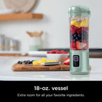 Ninja Blast Portable Personal Blender, Cordless, 18 oz, Metallic Purple - BC151PL