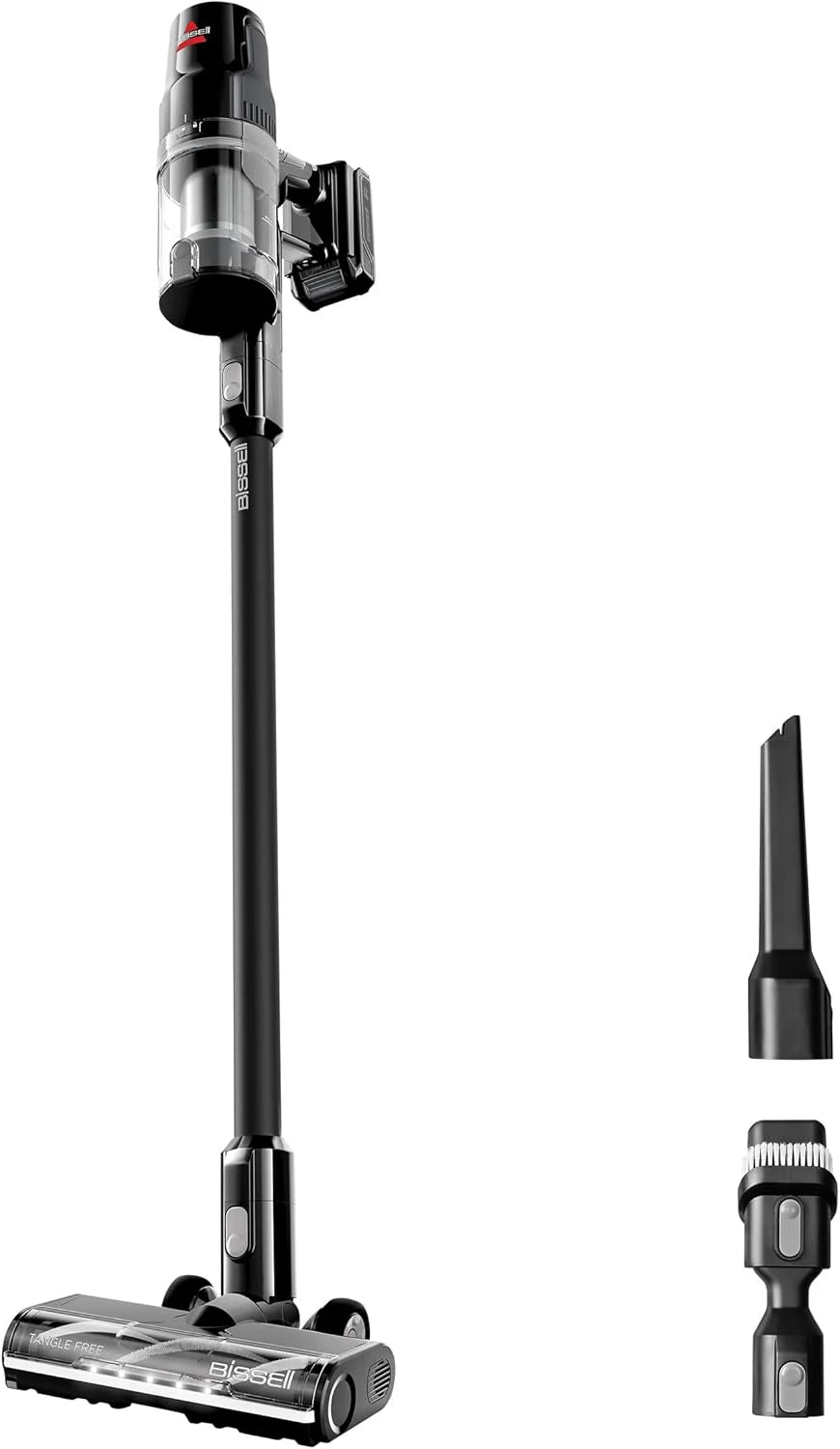 Stick Vacuum Cleaner With Crevice Tool, Black
