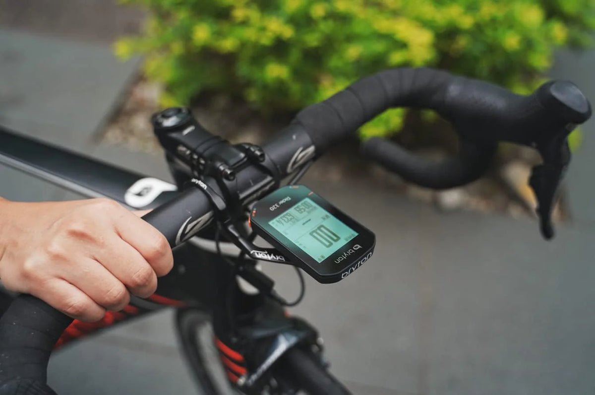 GPS Bicycle Computer, Black - Rider 320