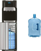 Brio Bottom Loading Water Cooler Dispenser for 3 or 5 Gallon Bottles - Hot, Room and Cold