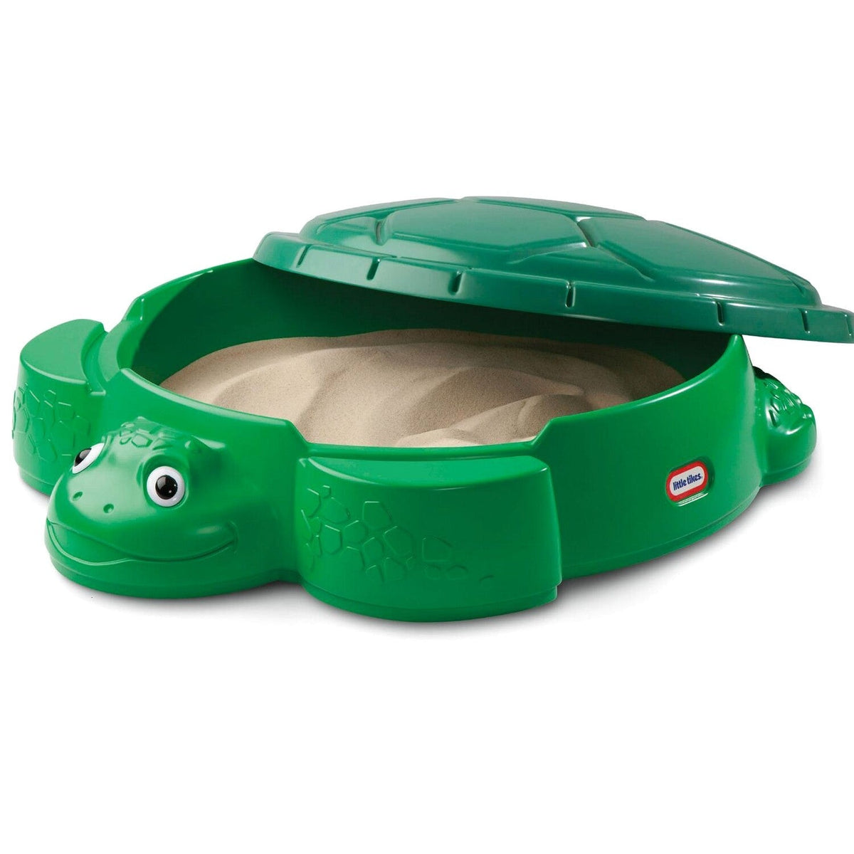 Little Tikes Turtle Sandbox With Cover And Seats - 632884M