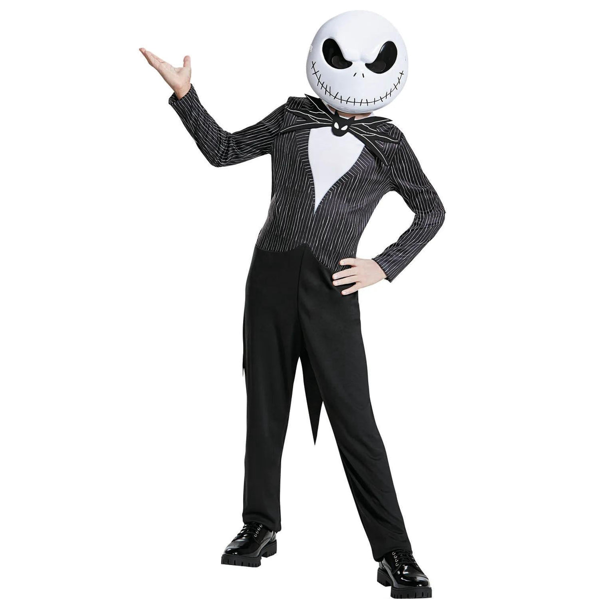 Disguise Boys' Jack Skellington Costume - Size 7-8