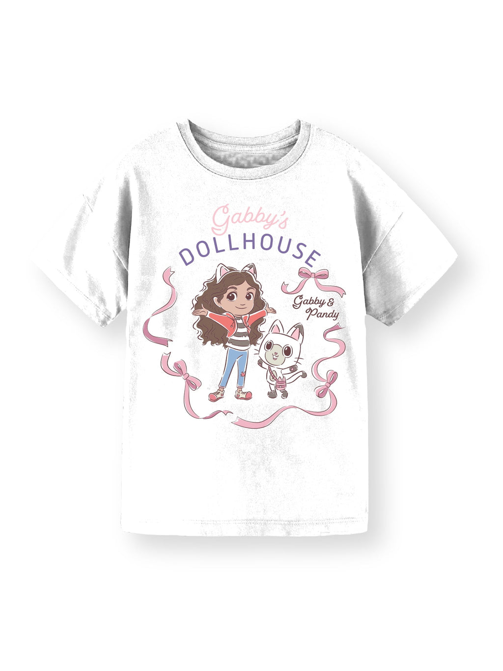 Hello Kitty Animal Print Girls Short Sleeve Graphic T-Shirt, Sizes 4-16