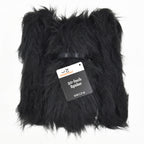 Furry Spider Decoration, Black, 50", Halloween by Way To Celebrate