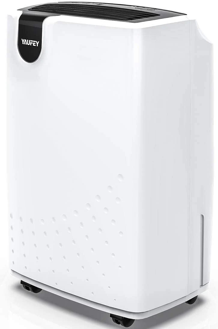 Yaufey 30 Pint Portable Dehumidifier, 4 Gallons/Day, Up To 1500 Sq Ft
