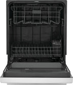 FRIGIDAIRE Built-In Dishwasher, 24 in, White - FDPC4314AW