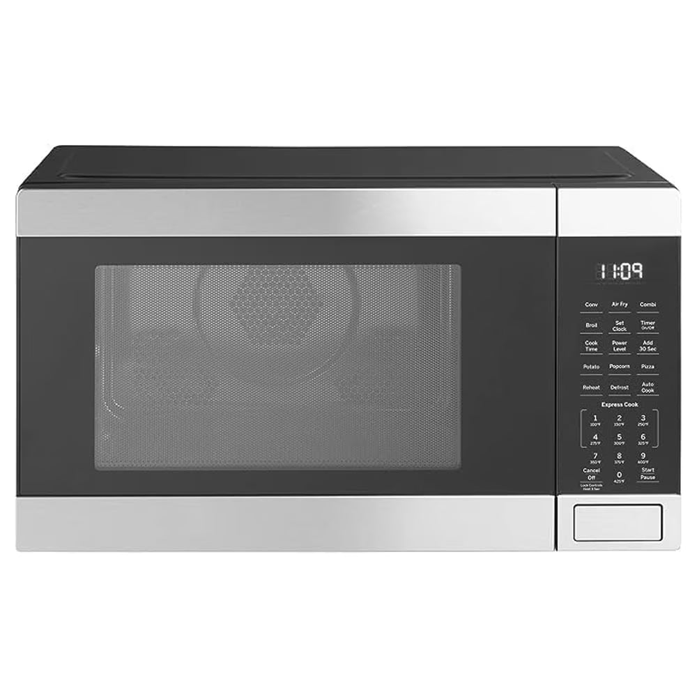 GE 3-in-1 Countertop Microwave Oven, 1.0 Cu. Ft., 1,050 Watts - GCST10A1WSS