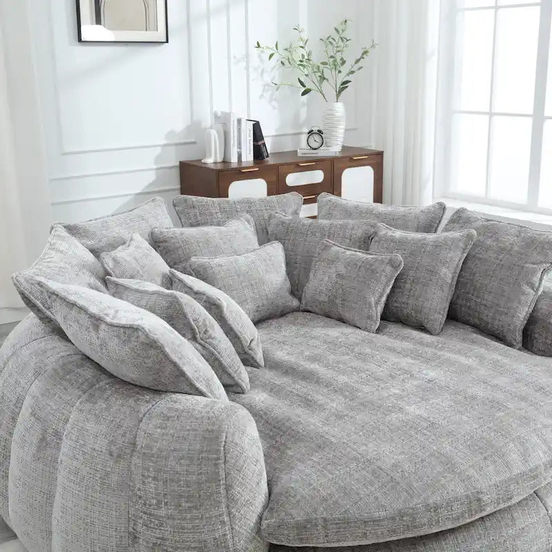 Double Loaf Sofa Bed With Armrests