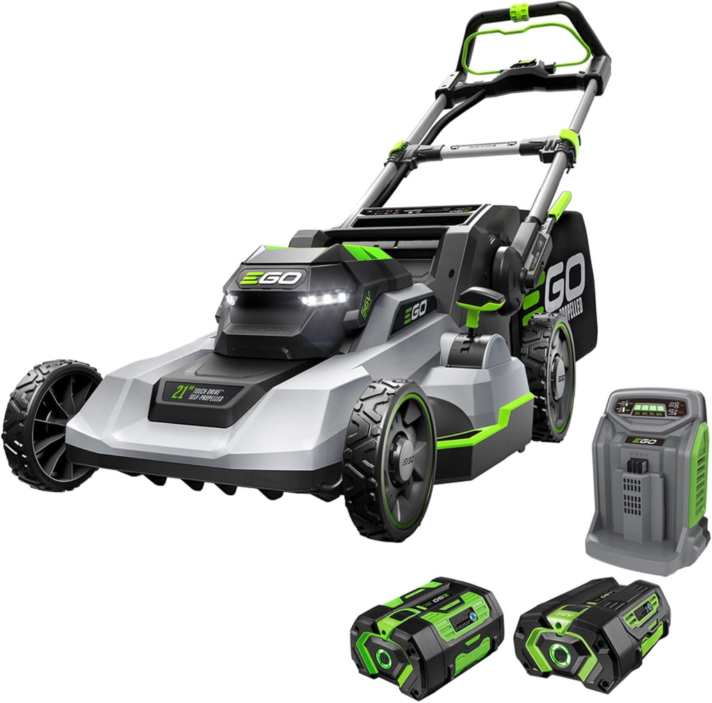 EGO POWER+ 21in Self-Propelled Cordless Lawn Mower With 56V 6.0Ah And 4.0Ah Batteries - LM2123SP-2