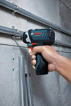 BOSCH 12V Max Cordless Drill/Driver And Impact Driver Combo Kit With 2 Batteries, Charger And Case - CLPK22-120