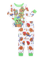 Marvel Boys Halloween Tight Fit Long Sleeve Top and Pant Pajama Set, 2-Piece, Sizes 4-12