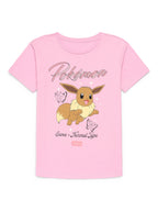 Hello Kitty Animal Print Girls Short Sleeve Graphic T-Shirt, Sizes 4-16