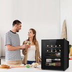 Ktaxon 18 Bottle Compressor Wine Cooler, 1.8 Cu.Ft, 52L - Freestanding