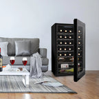 Ktaxon 18 Bottle Compressor Wine Cooler, 1.8 Cu.Ft, 52L - Freestanding